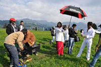 Damarukam Movie Working Stills